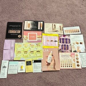 Assorted Beauty Product Samples
